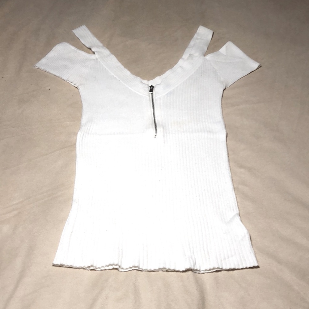 Express Ribbed knit top - Picture 2 of 3